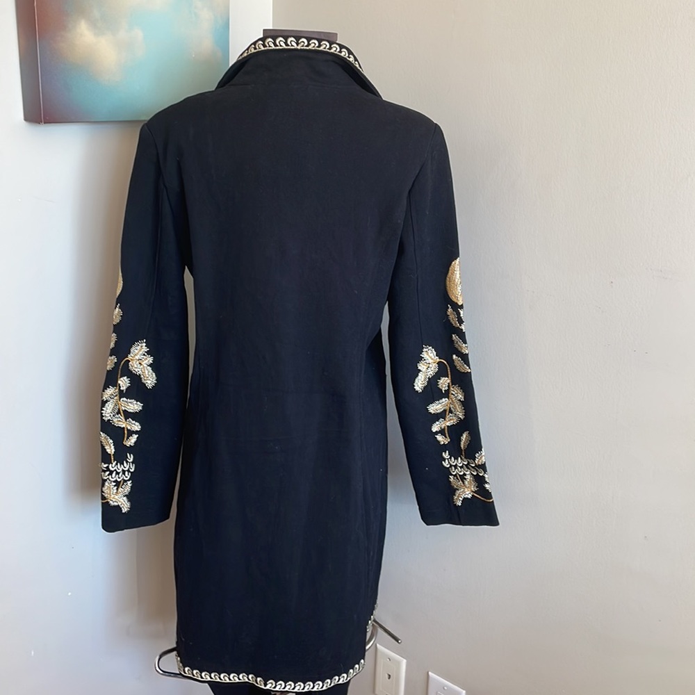 Embroidered Jacket Golden - Picture 10 of 15